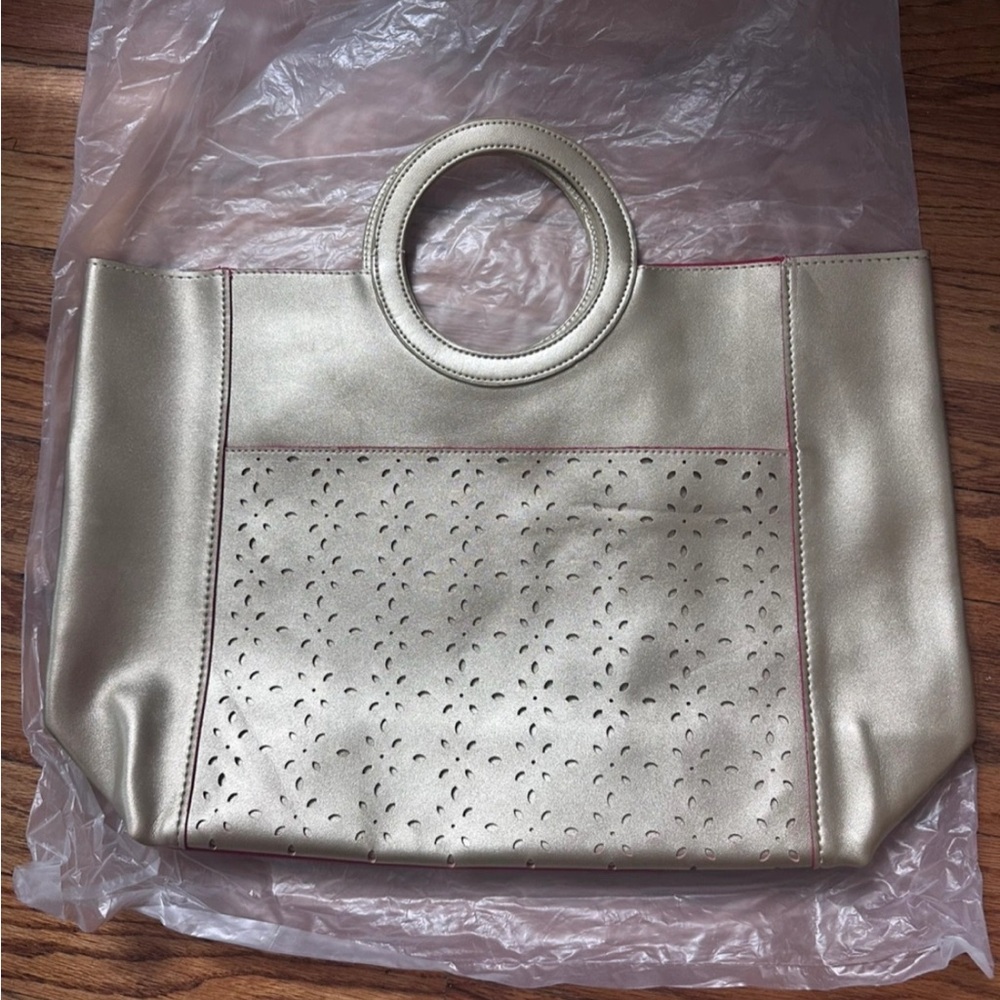 Elegant Gold Tote Bag
